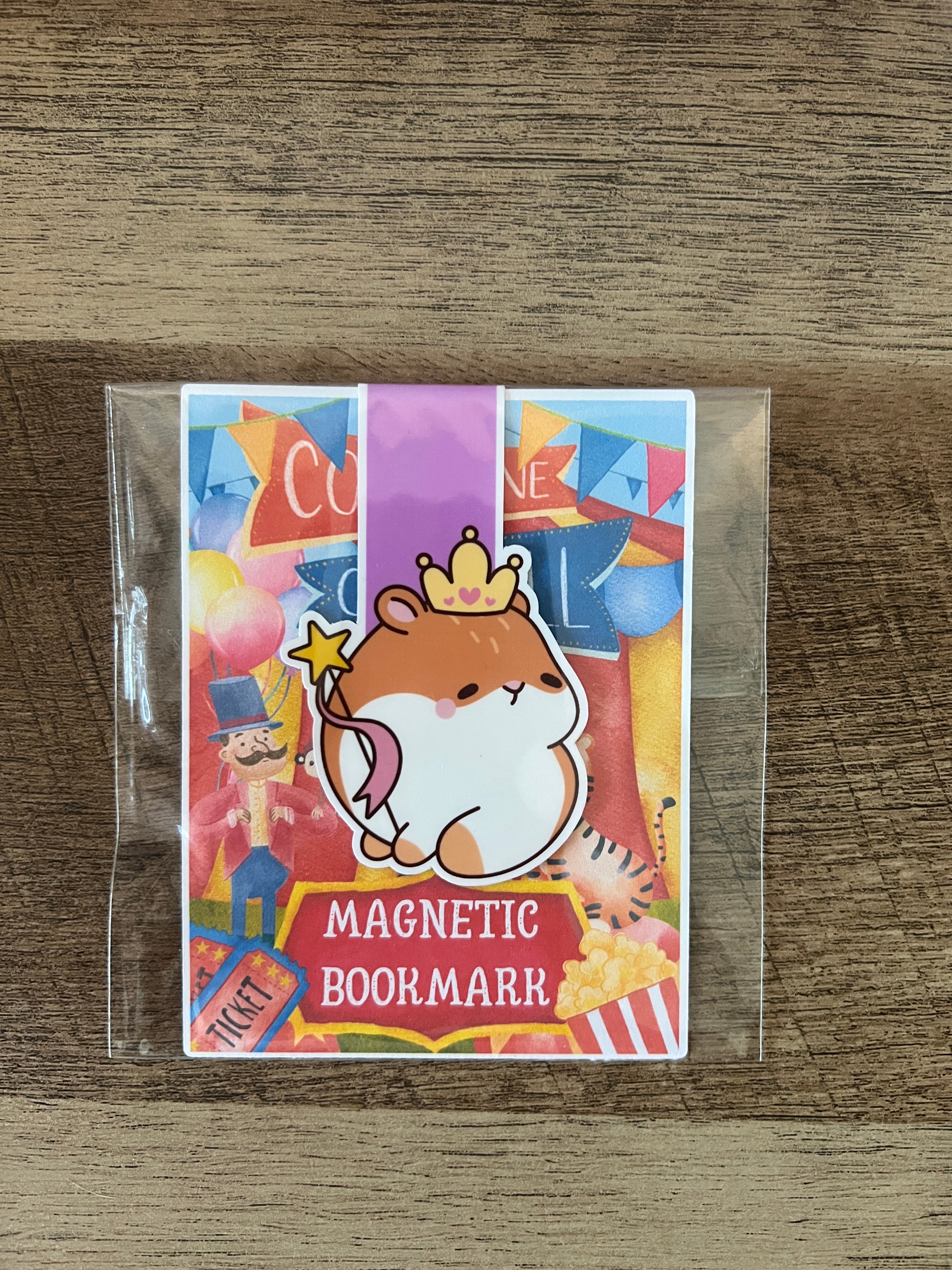 Whimsical Animal Magnetic Bookmarks