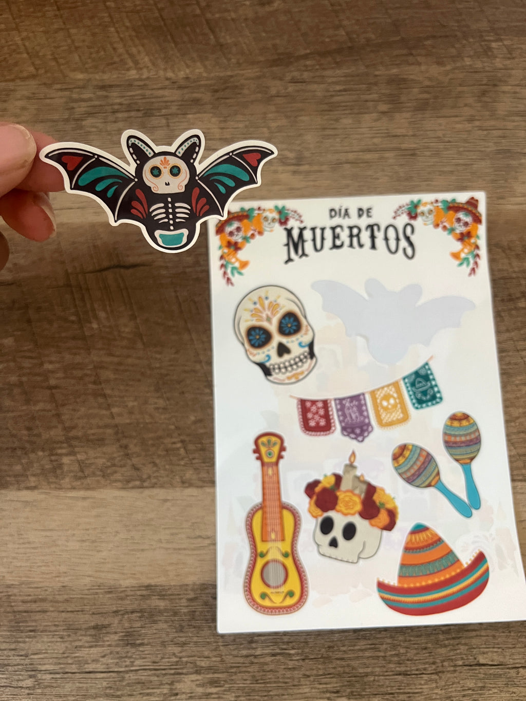Dia De Muertos Sticker Sheet