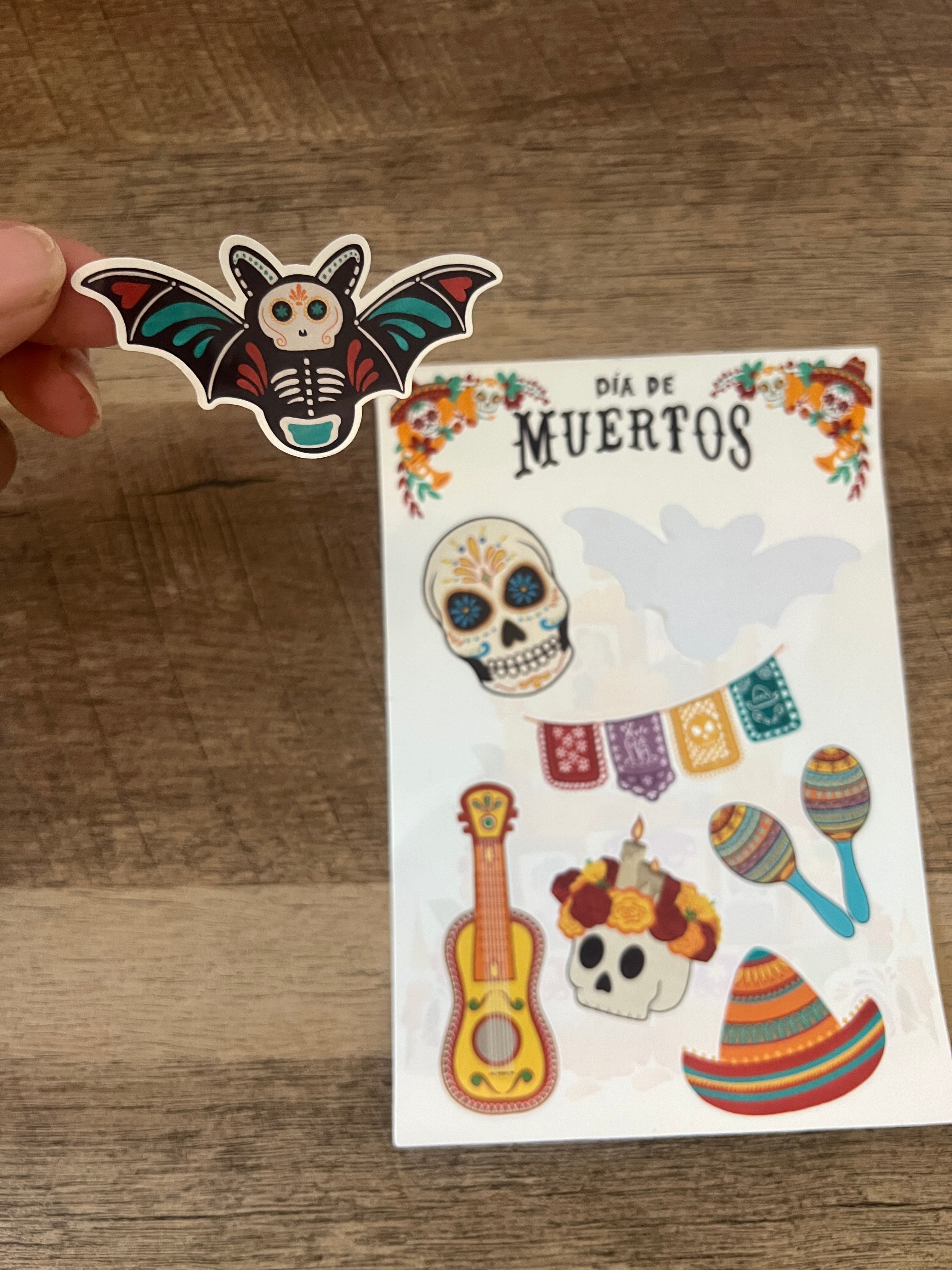 Dia De Muertos Sticker Sheet